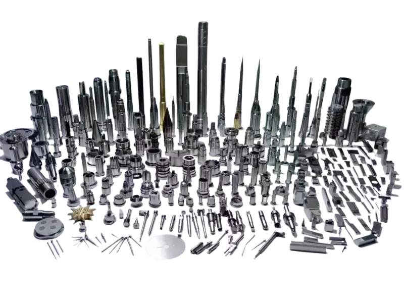 Injection mold parts